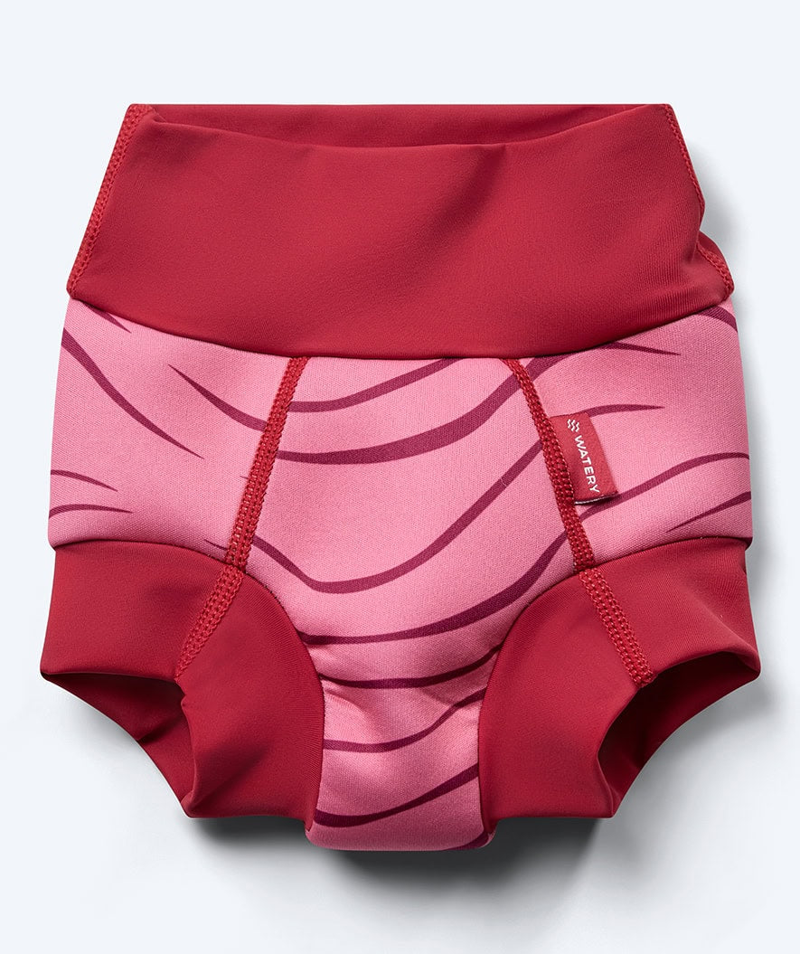 Watery pieluszki do pływania dla dzieci - Neoprene Swim Nappy - Fjord Red