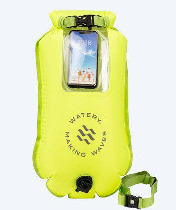Watery wodoszczelna torba - Window 28L - Fluo Żółty