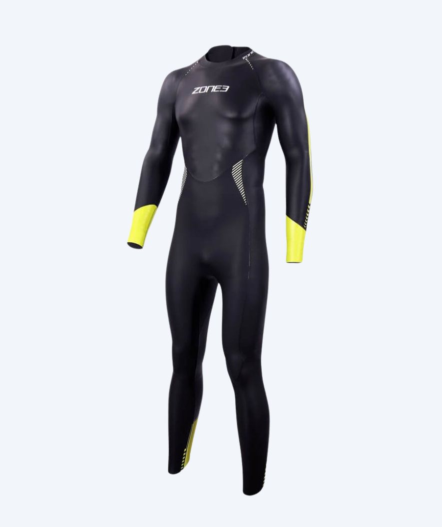 ZONE3 pianka do pływania dla mężczyzn - Advance - Czarny/Żółty