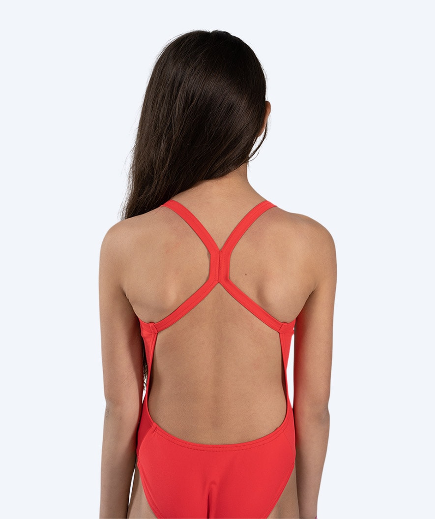 Watery strój kąpielowy dla dziewczynek - Freestyler Solid - Cherry Red